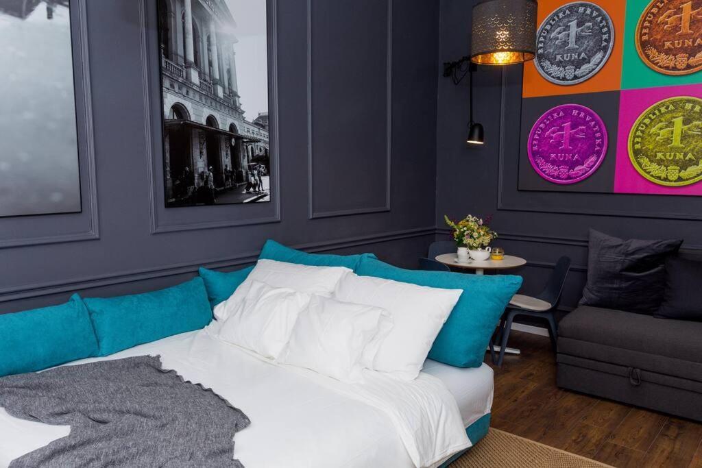 Studio Apartment Lubynski In Center Of ซาเกร็บ ภายนอก รูปภาพ
